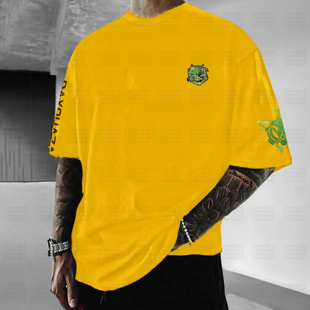 PKM-Unisex Anime Inspired Vintage T-Shirt