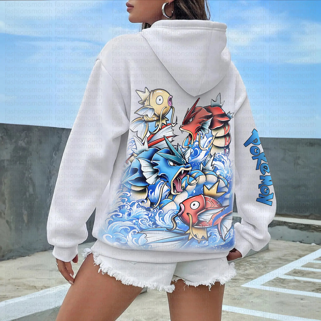 PKM-Anime Inspired Vintage Hoodie