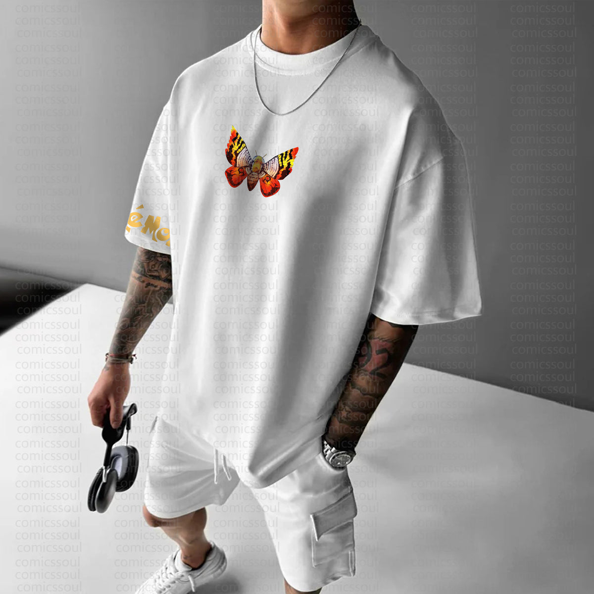 PKM-Unisex Anime Inspired Vintage T-Shirt