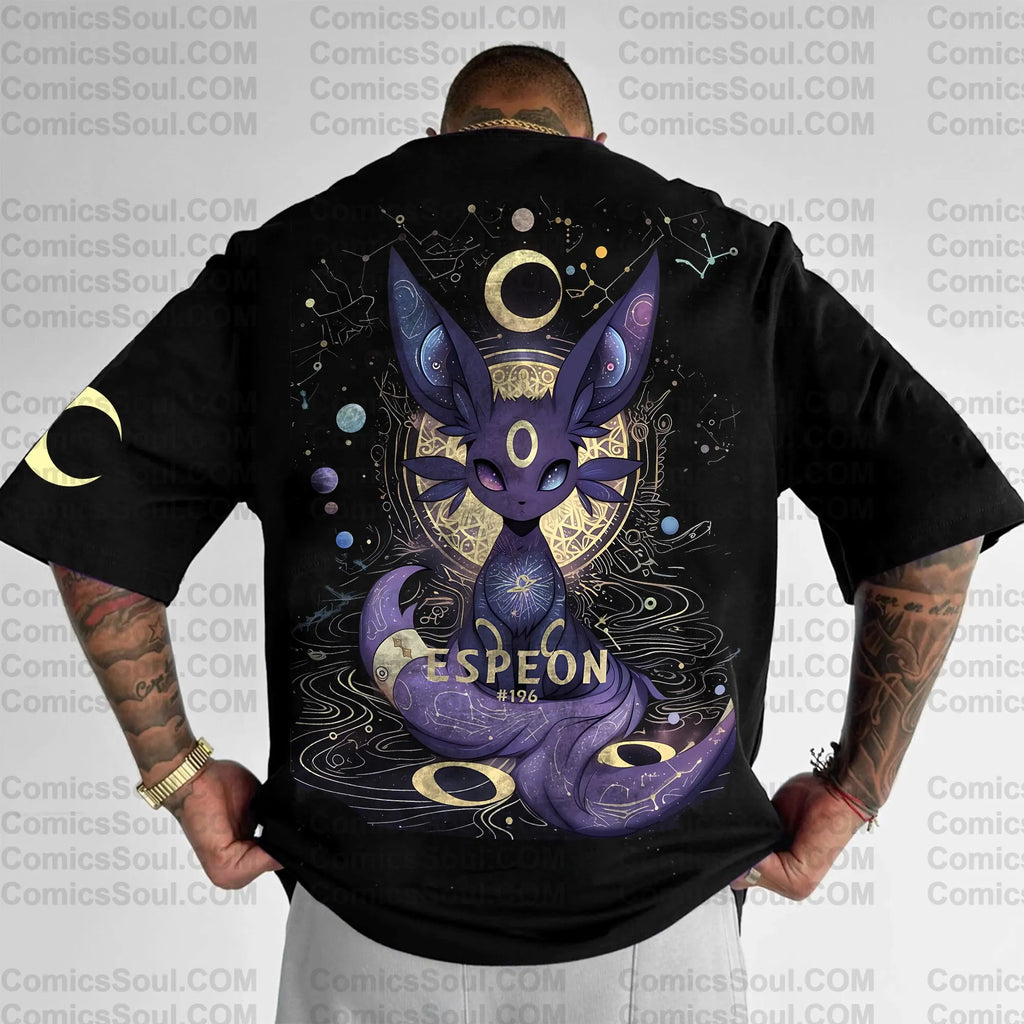 PKM-Unisex Anime Inspired Vintage T-Shirt
