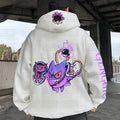 PKM-Unisex Graphic Streetwear Vintage Plush Hoodie