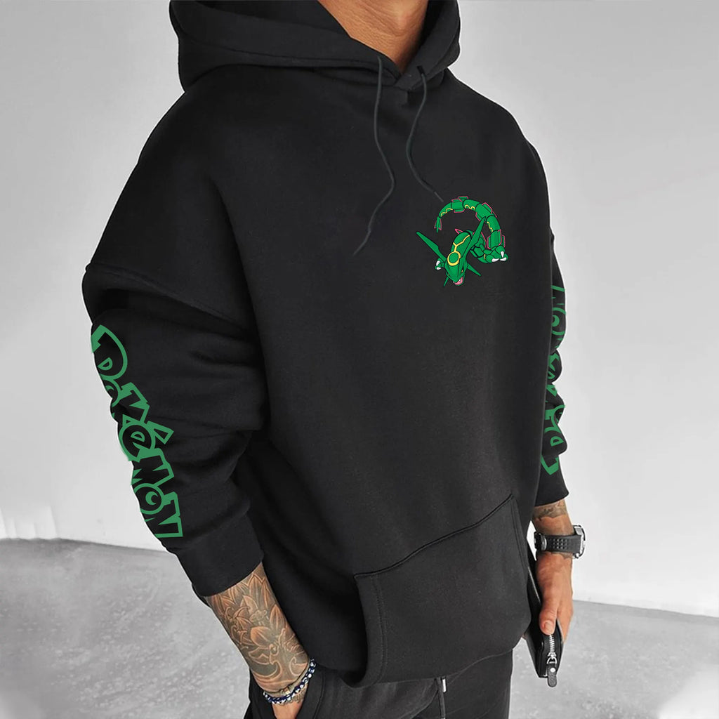PKM-Unisex Anime Graphic Streetwear Vintage Hoodie
