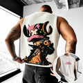 One Piece Unisex Anime-print Tank Top