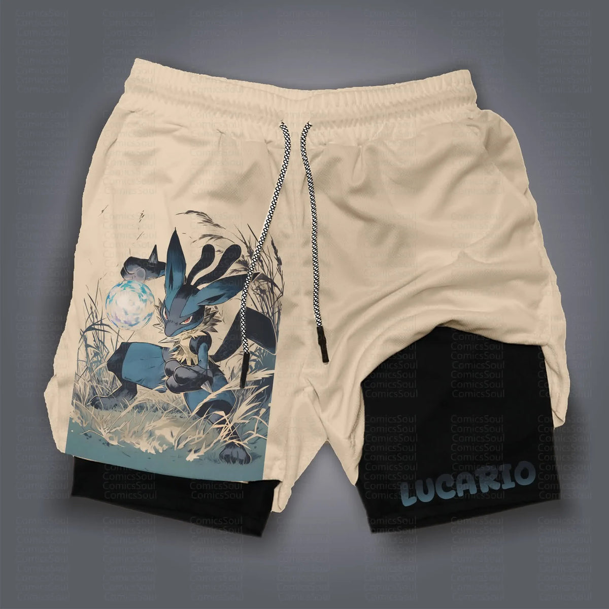 PKM-Unisex Casual Anime Streetwear Shorts