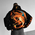 PKM-Unisex Anime Graphic Streetwear Vintage Hoodie