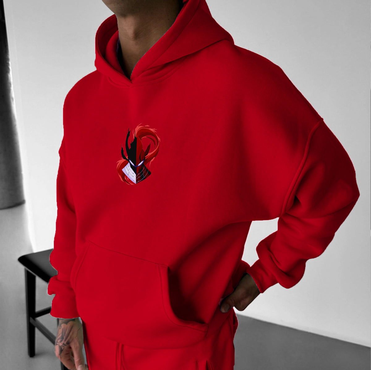 SL-Igris Unisex Anime Graphic Streetwear Vintage Hoodie