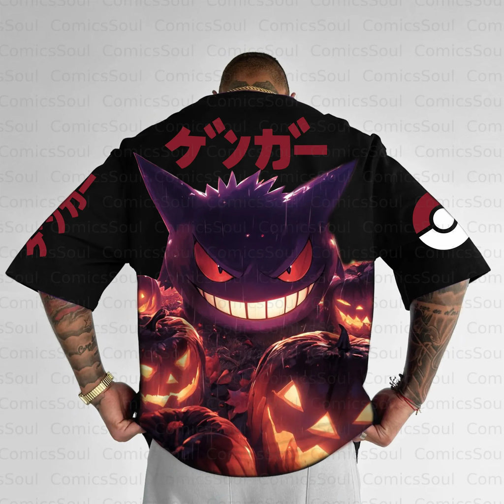 PKM-Unisex Anime Inspired Vintage T-Shirt