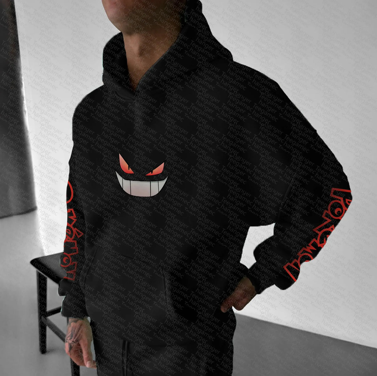 PKM-Unisex Anime Graphic Streetwear Vintage Hoodie
