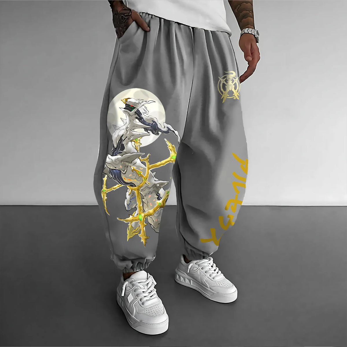 PKM-Unisex Casual Anime Streetwear Pants