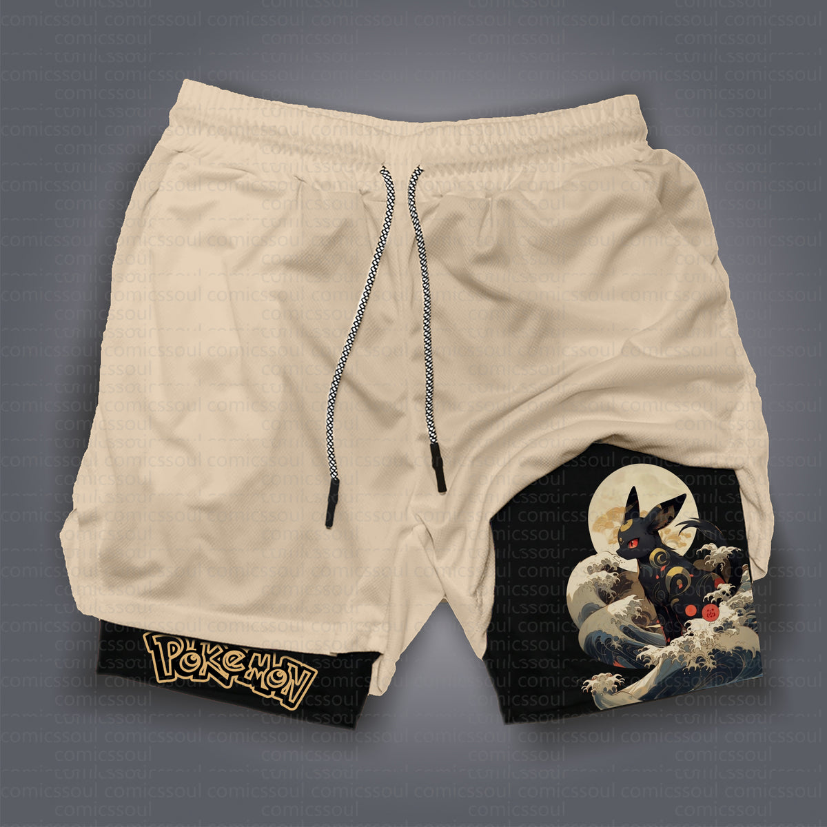 PKM-Unisex Casual Anime Streetwear Shorts