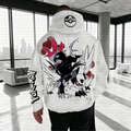 PKM-Unisex Anime Inspired Vintage Plush Hoodie