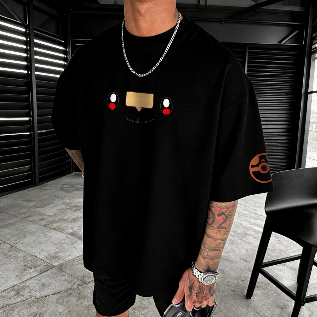 PKM-Unisex Anime Inspired Vintage T-Shirt