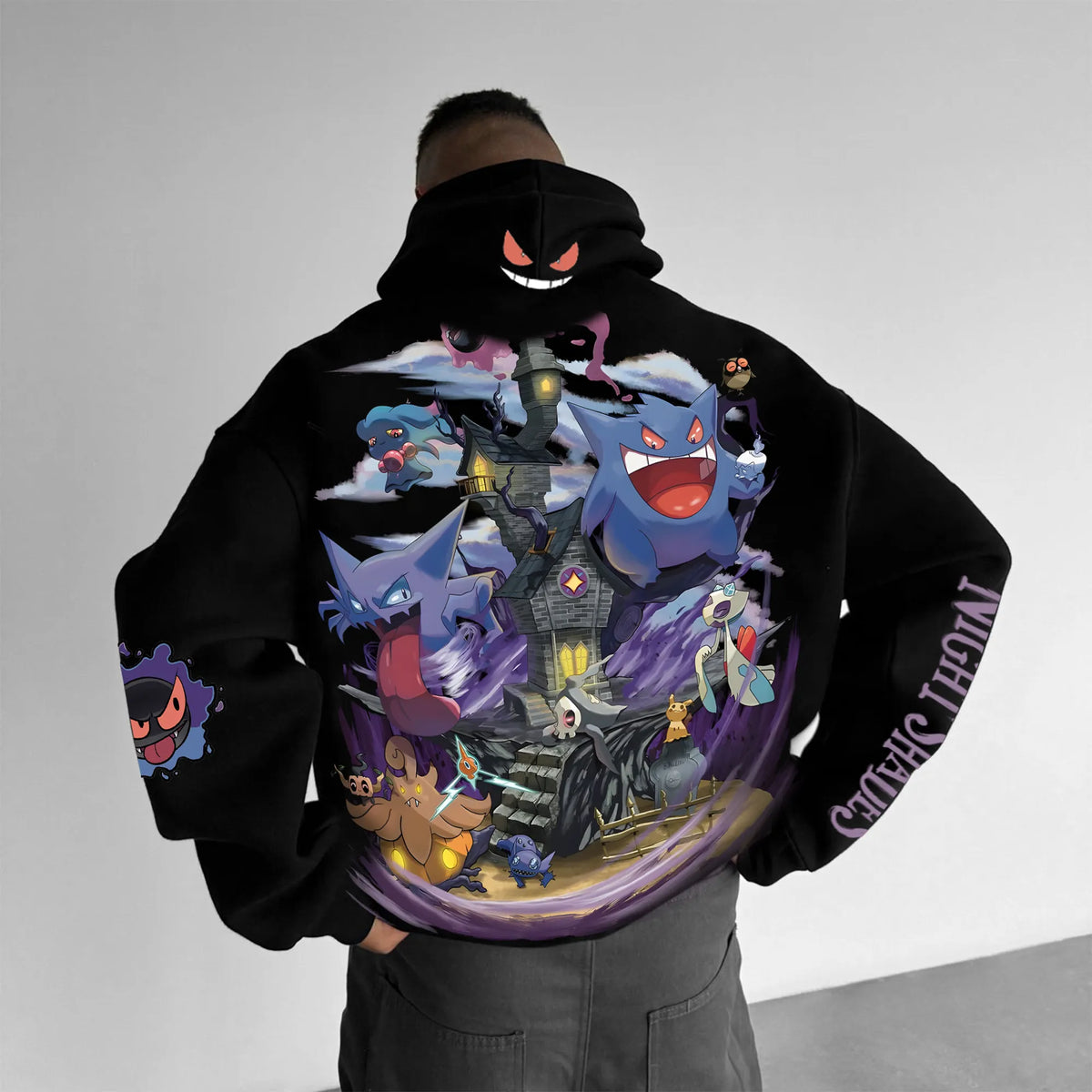 PKM-Unisex Anime Graphic Streetwear Vintage Hoodie