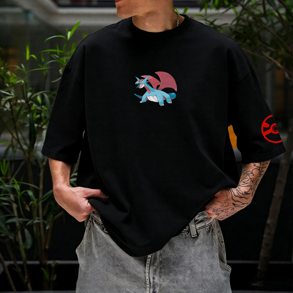 PKM-Unisex Anime Inspired Vintage T-Shirt