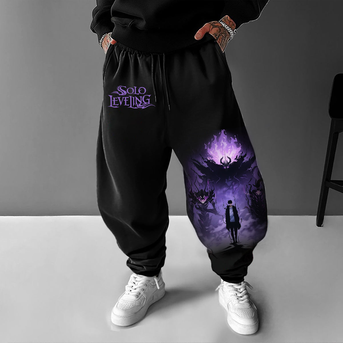 SL-Unisex Casual Anime Streetwear Pants