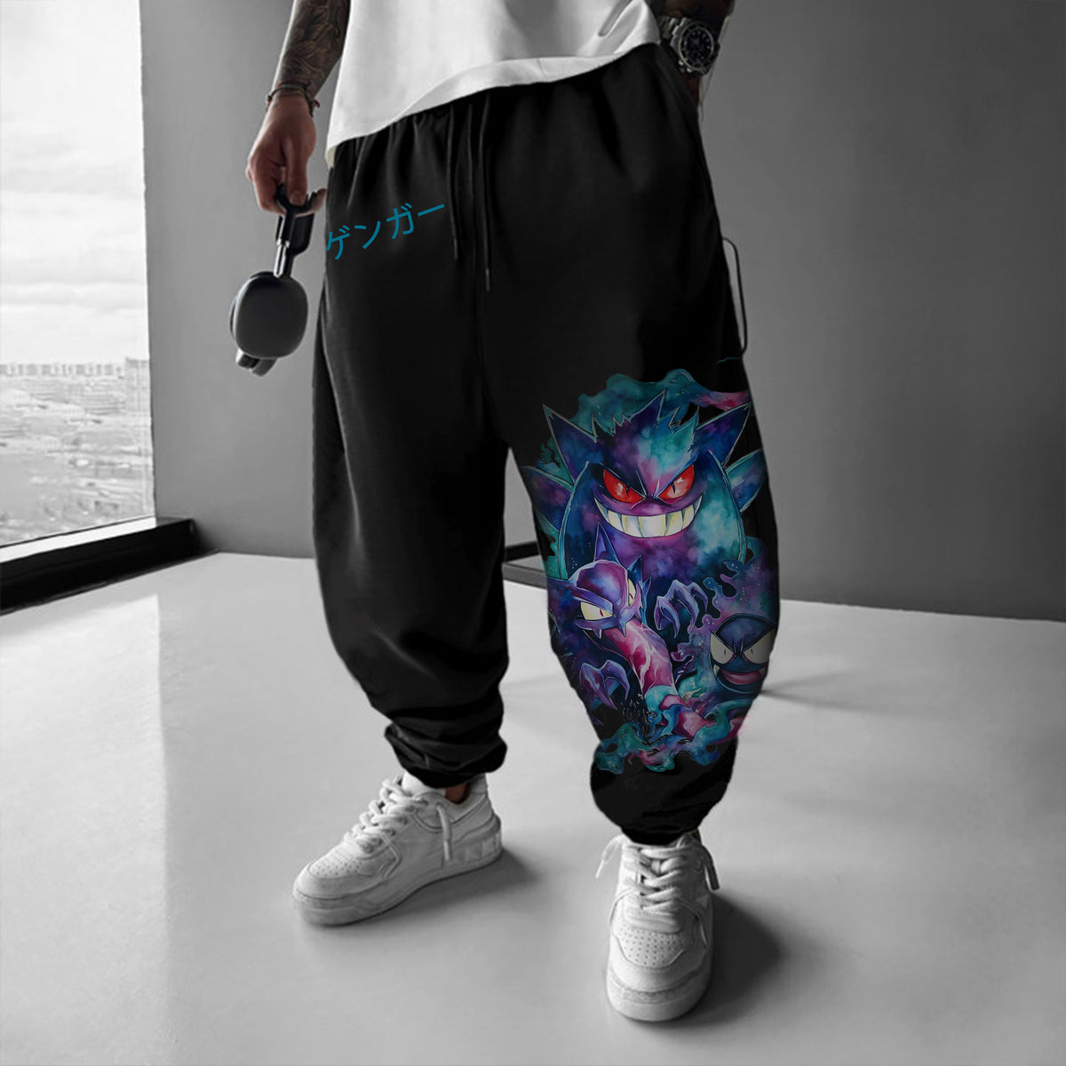 PKM-Unisex Casual Anime Streetwear Pants