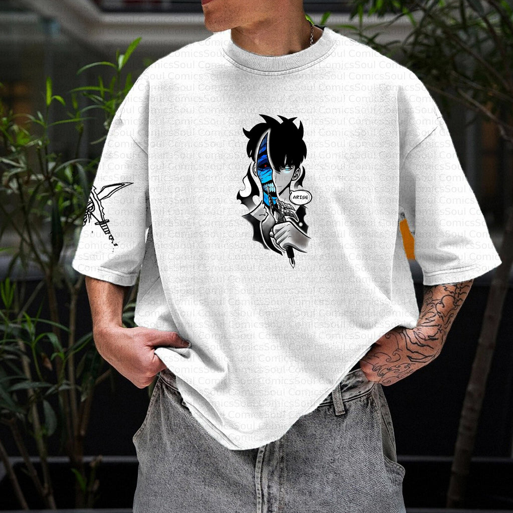 SL-Unisex Anime Inspired Vintage T-shirt