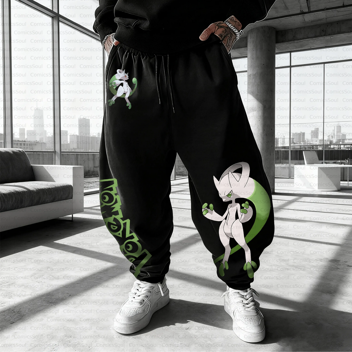 PKM-Unisex Casual Anime Streetwear Pant