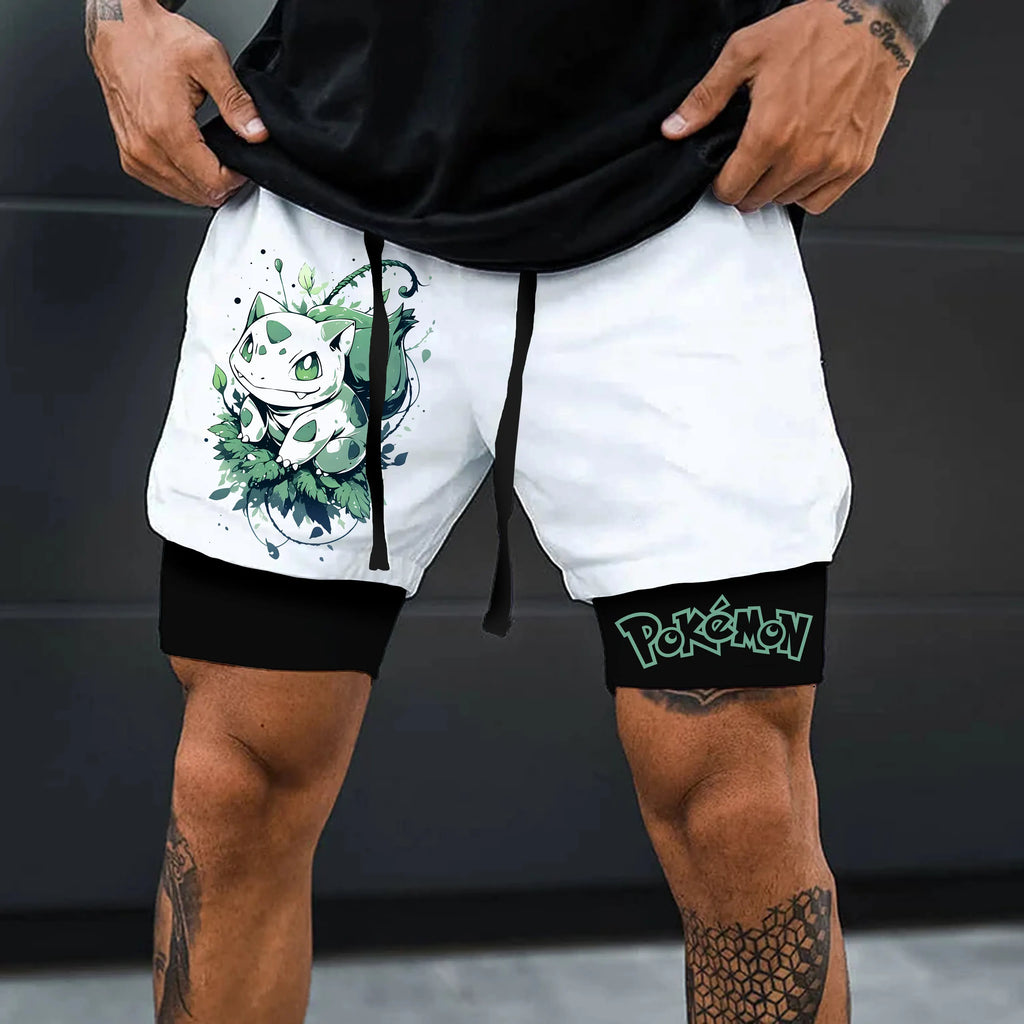 PKM-Unisex Casual Anime Streetwear Shorts