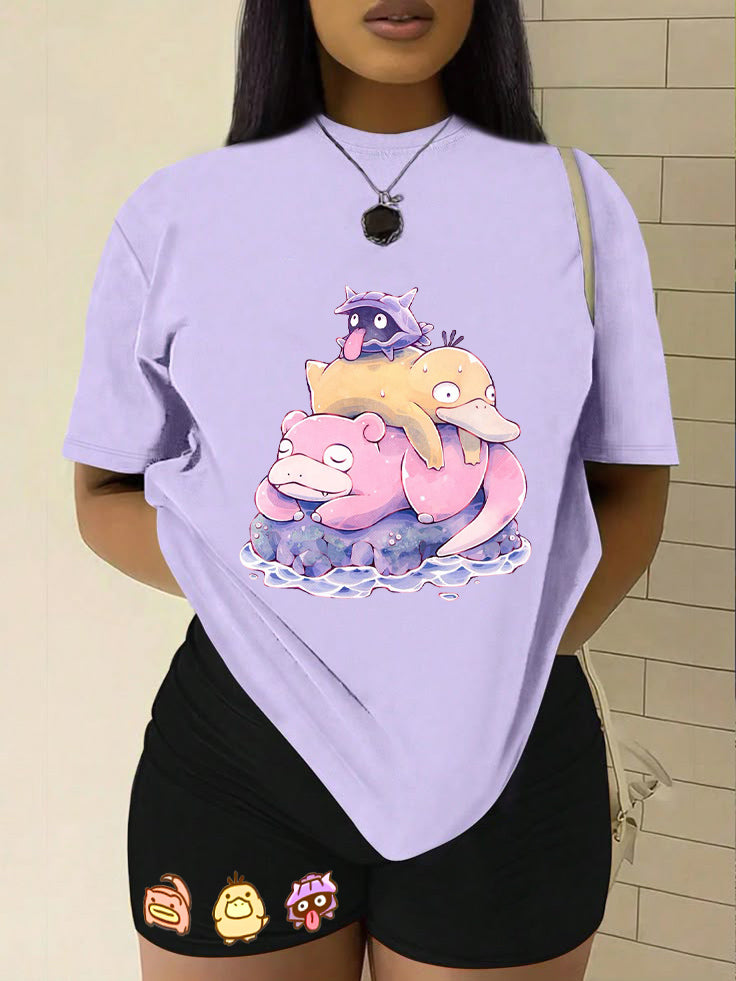 PKM-Anime Inspired Vintage T-Shirt