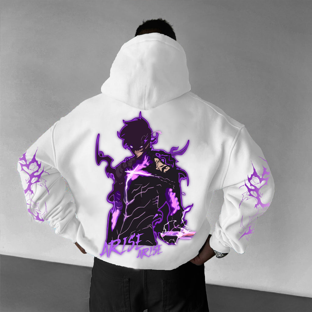 SL-Unisex Anime Graphic Streetwear Vintage Hoodie