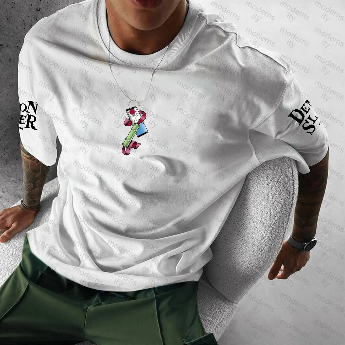 PKM-Unisex Anime Inspired Vintage T-Shirt