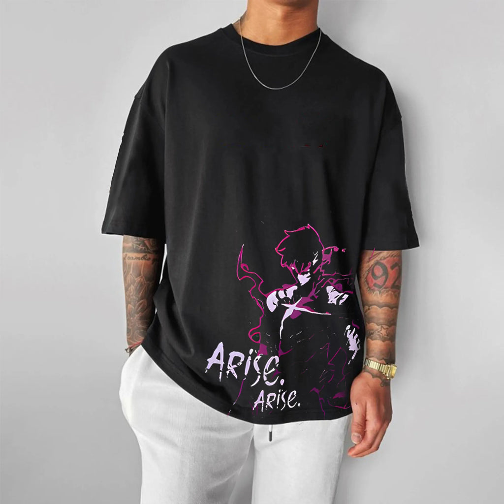 SL-Unisex Anime Inspired Vintage T-Shirt