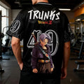 Dragon Ball Unisex Anime Retro Mesh Sports Jersey T-Shirt