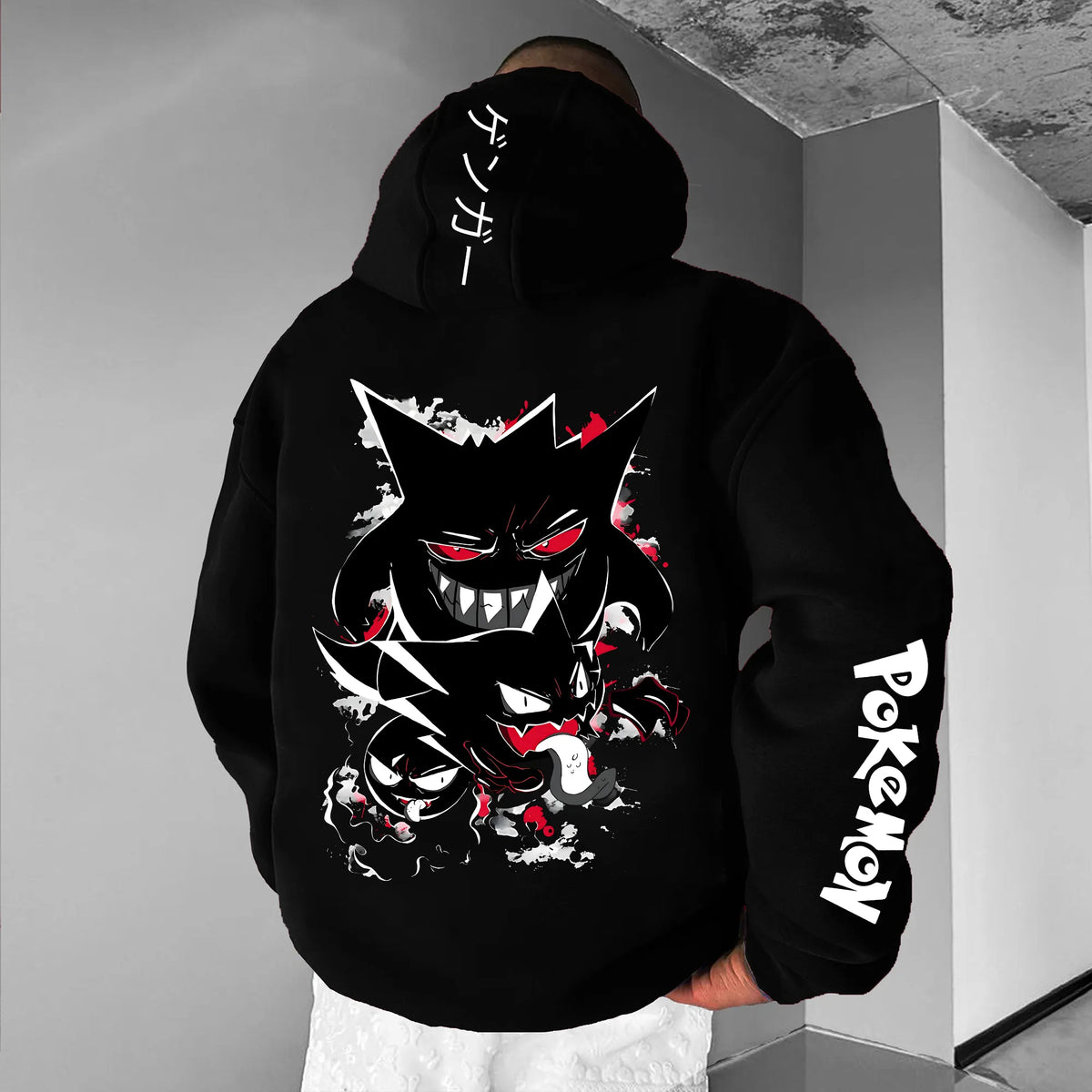 PKM-Unisex Anime Graphic Streetwear Vintage Hoodie