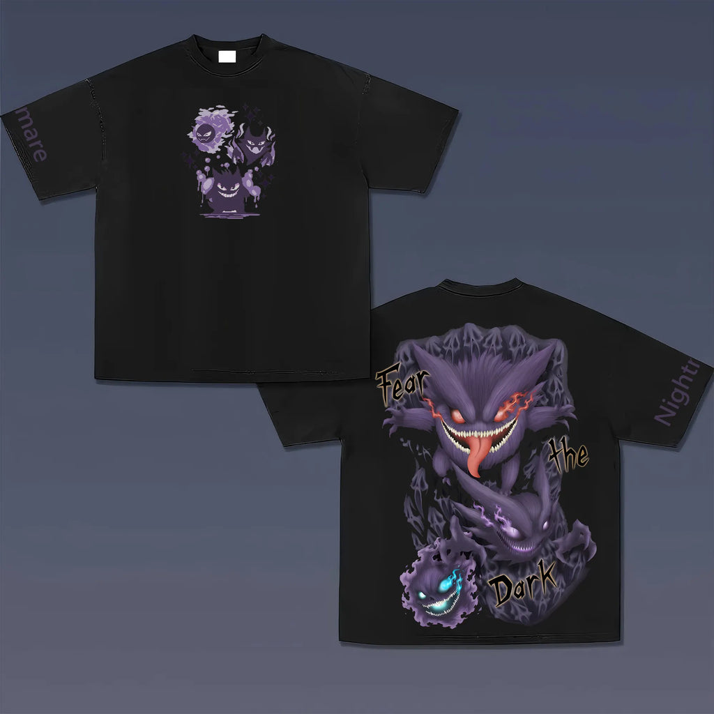 PKM-Unisex Anime Inspired Vintage T-Shirt