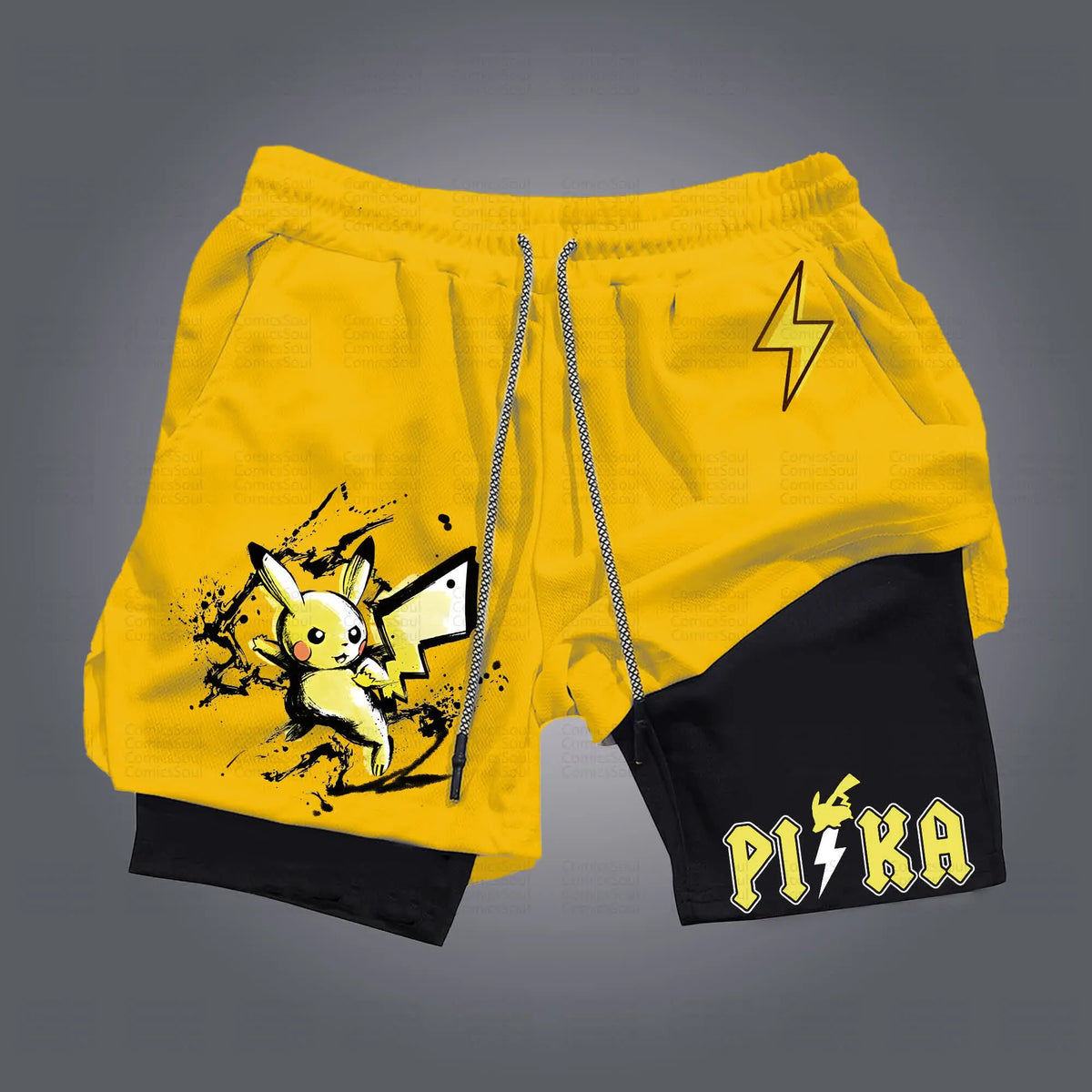 PKM-Unisex Casual Anime Streetwear Shorts
