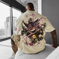 PKM-Unisex Anime Inspired Vintage T-Shirt