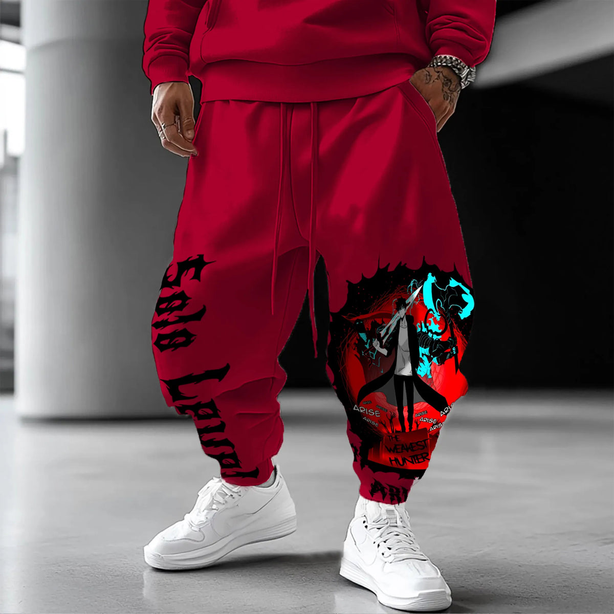 SL-Unisex Casual Anime Streetwear Pants
