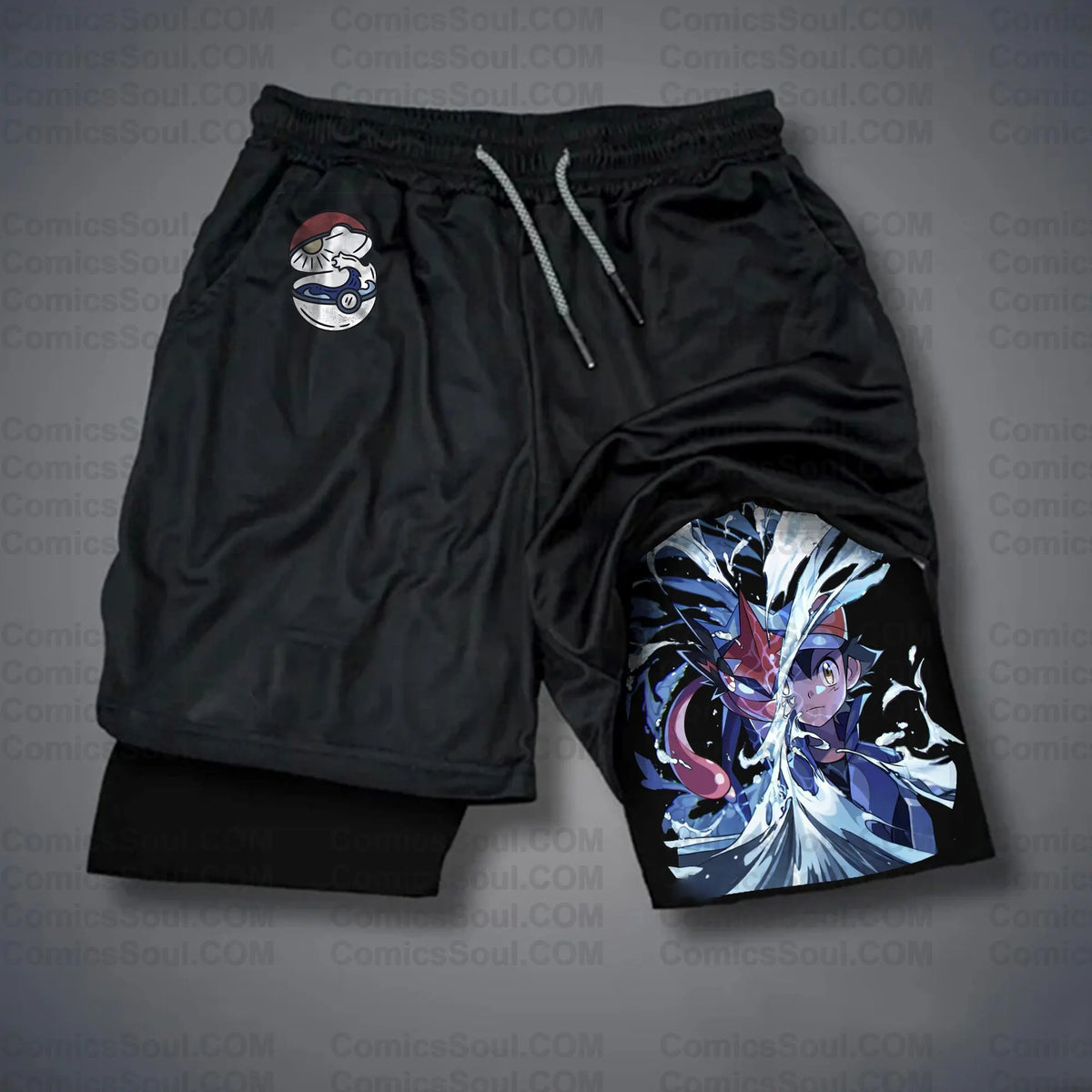 PKM-Unisex Casual Anime Streetwear Shorts