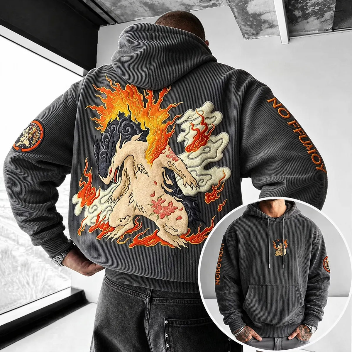 Pokémon Unisex Anime-print Hoodie