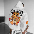 PKM-Unisex Anime Graphic Streetwear Vintage Hoodie