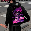 PKM-Unisex Graphic Streetwear Vintage Zipper Cardigan Plush Hoodie