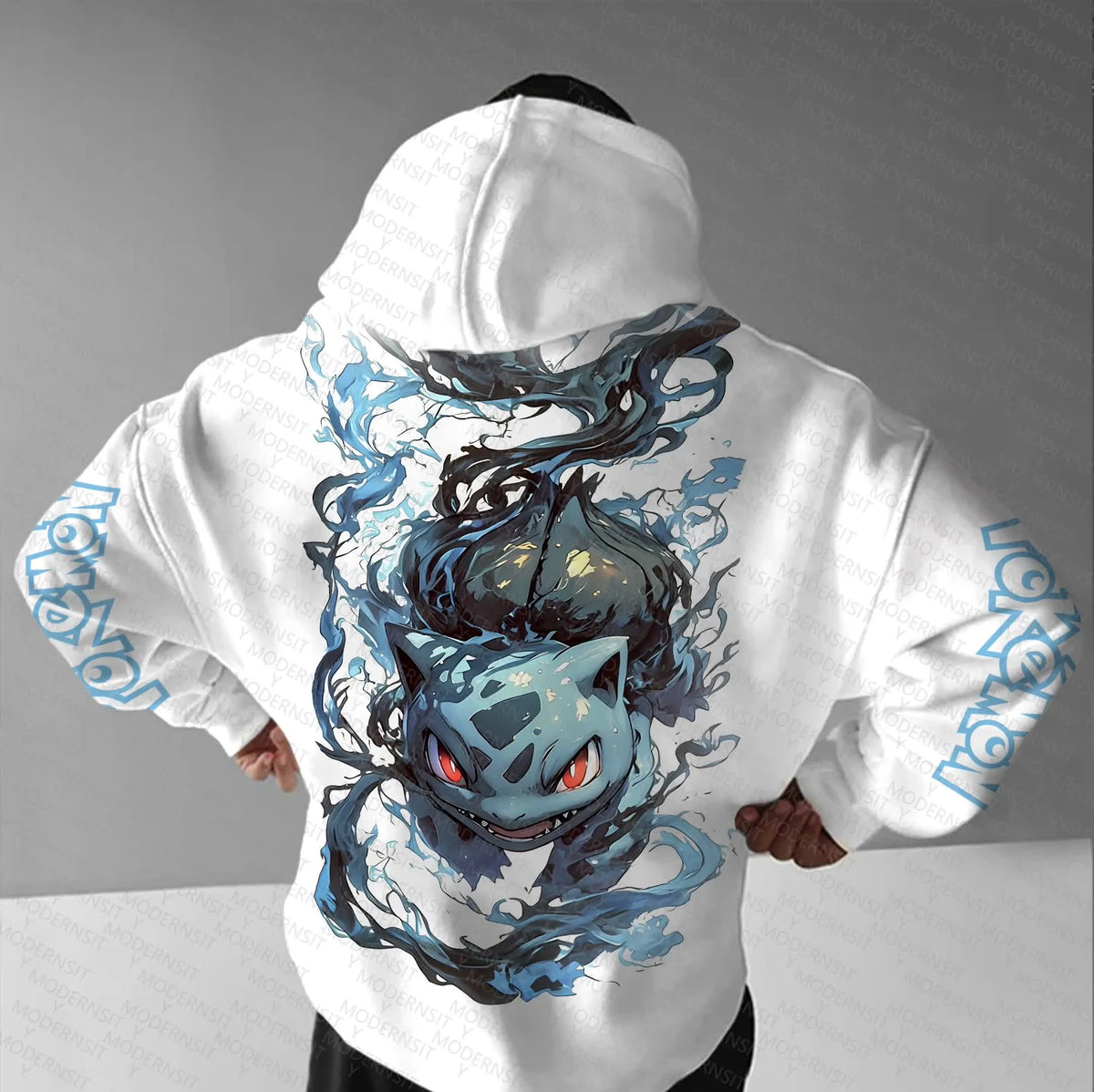 PKM-Unisex Anime Graphic Streetwear Vintage Hoodie