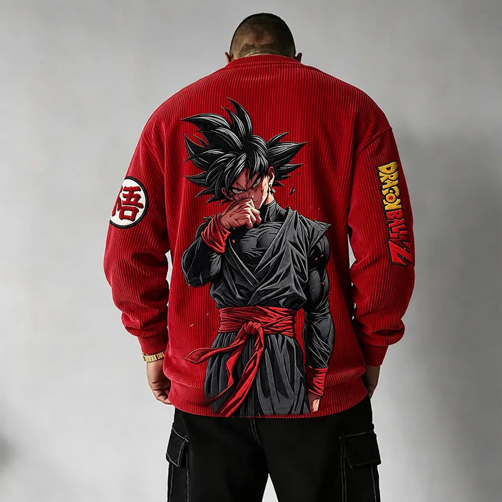 Dragon Ball Unisex Anime-print Crewneck Sweatshirt