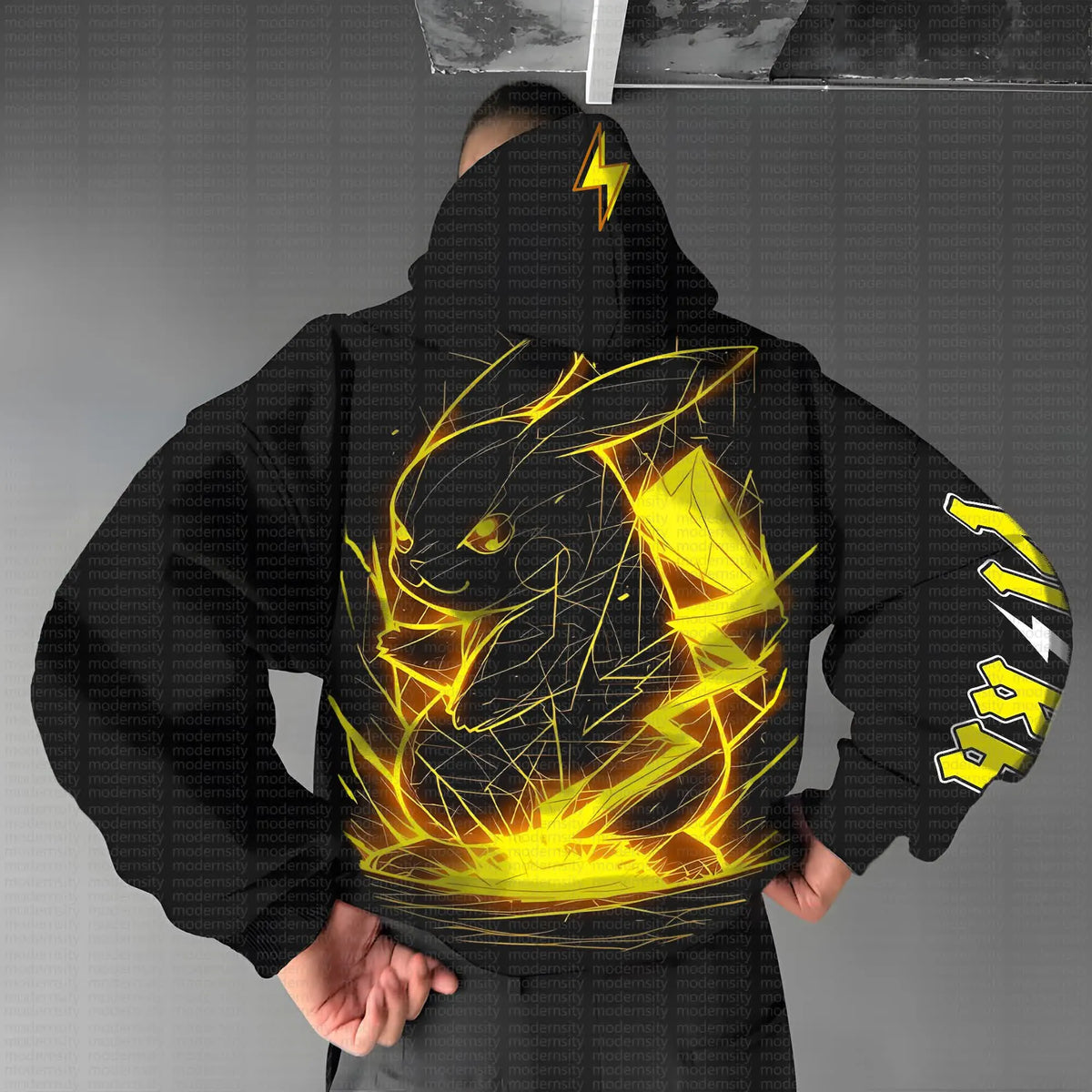 PKM-Unisex Anime Graphic Streetwear Vintage Hoodie