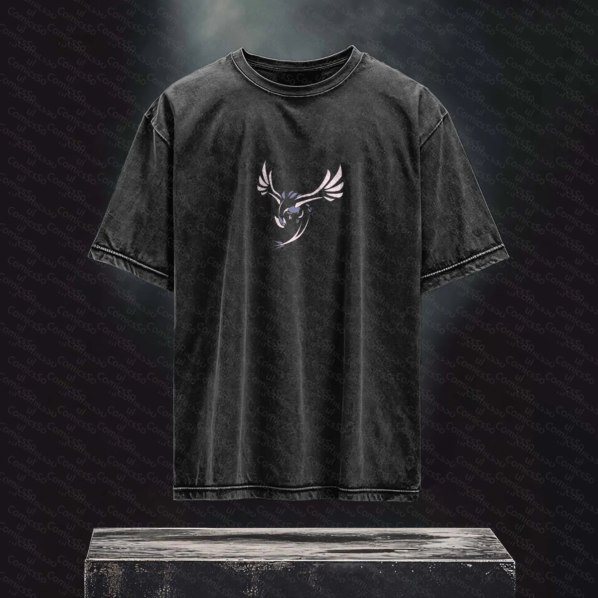 PKM-Unisex Anime Inspired Vintage Washed T-Shirt丨 Pokemon