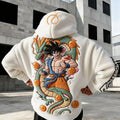 Dragon Ball Color Blocked Plush Hoodie