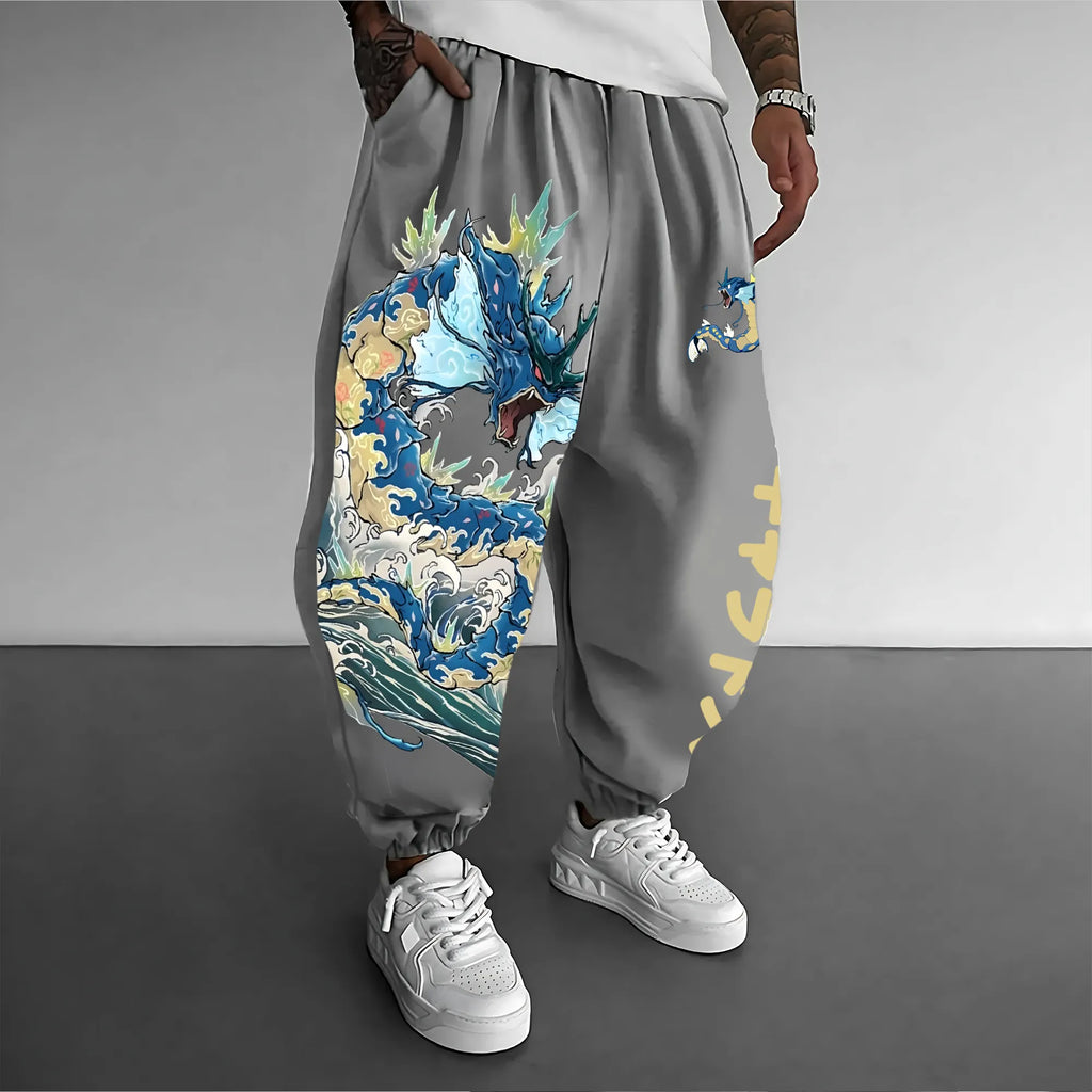 PKM-Unisex Casual Anime Streetwear Pants