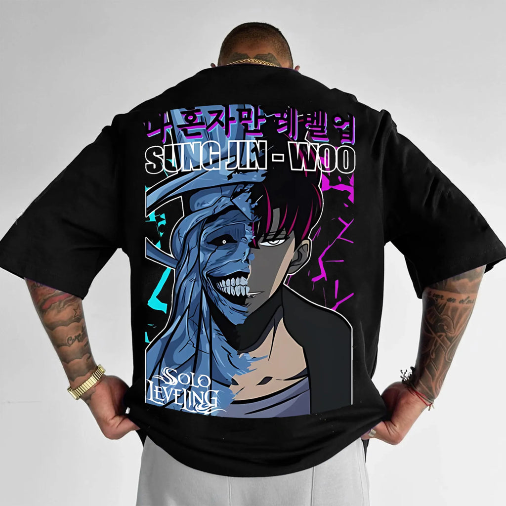 SL-Unisex Anime Inspired Vintage T-Shirt