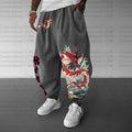 PKM-Unisex Anime Inspired Vintage Plush Pants