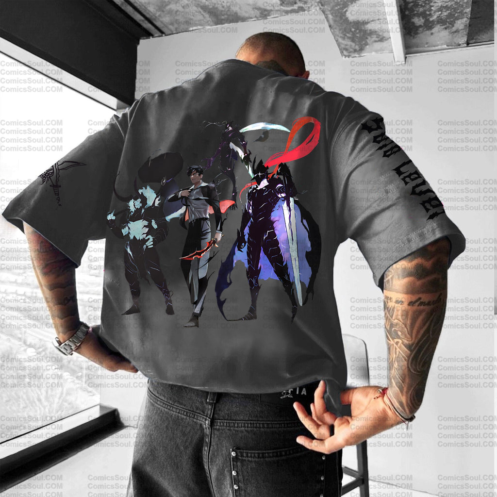 SL-Unisex Anime Inspired Vintage T-Shirt