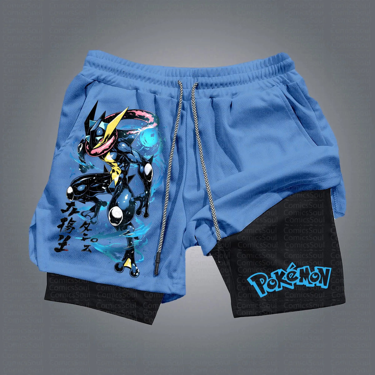 PKM-Unisex Casual Anime Streetwear Shorts