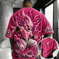 Dragon Ball Unisex Anime-Style Retro Corduroy Oversized T-Shirt