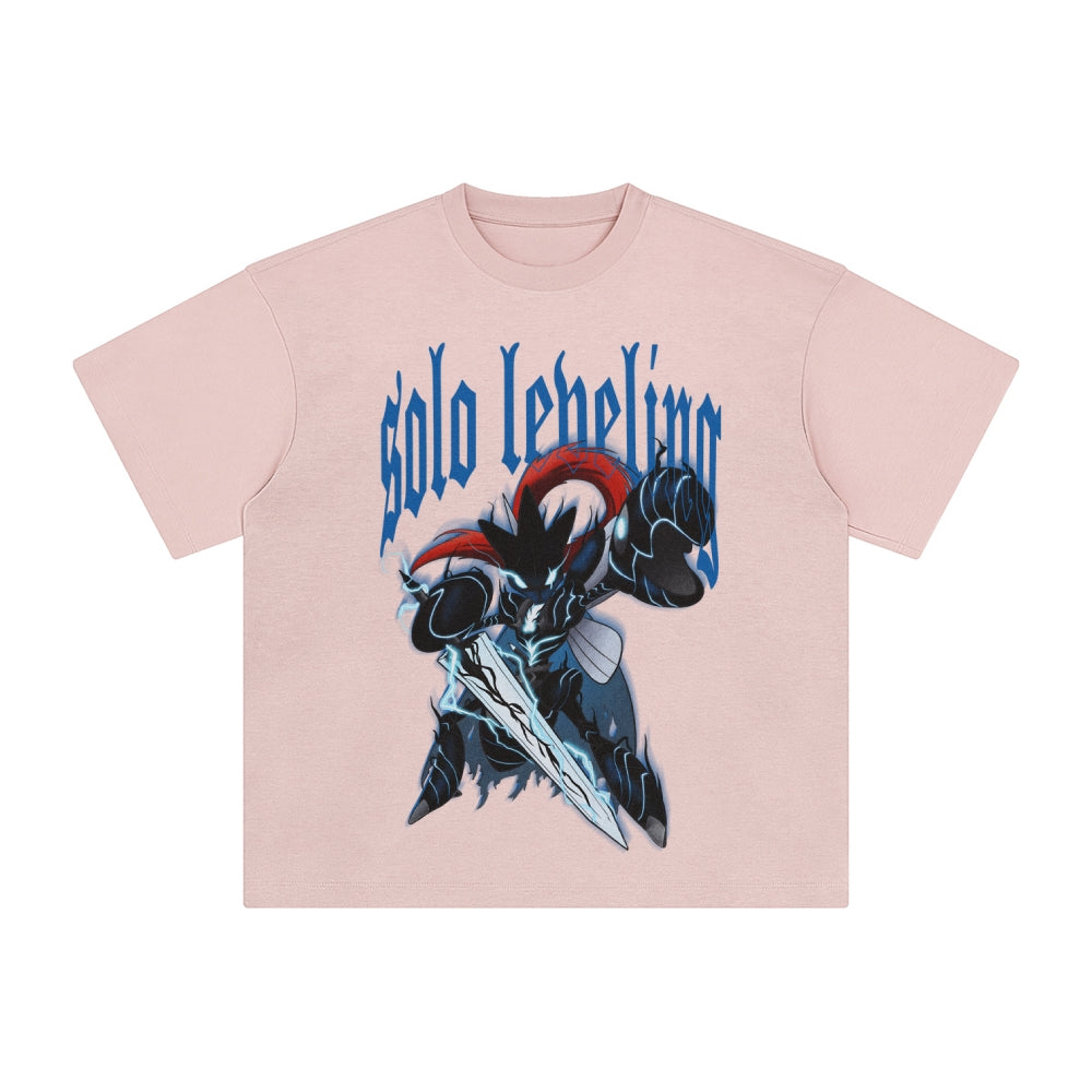 SL-Unisex Anime Inspired Washed  Vintage T-Shirt