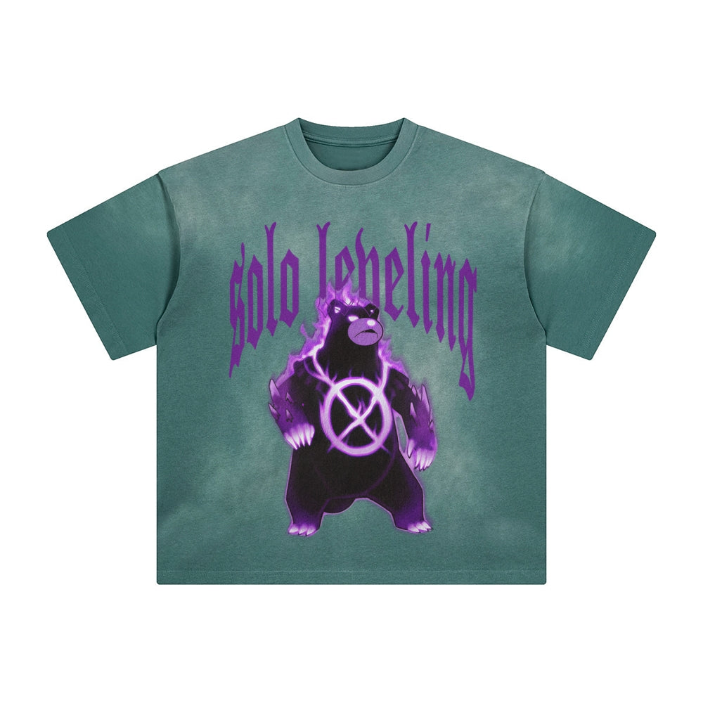 SL-Unisex Anime Inspired Vintage T-Shirt
